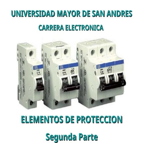 Elementos de protección contra mala manipulación de contactores