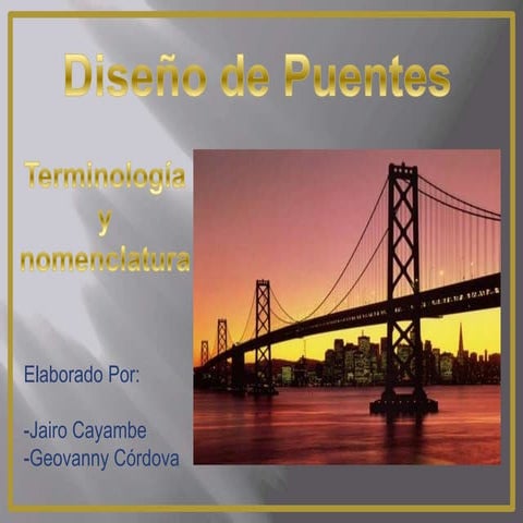 Elementos de puentes