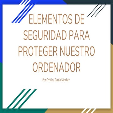 Elementos de seguridad