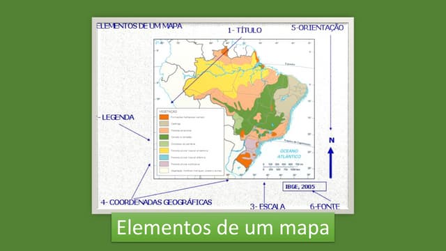 Elementos de um mapa | PDF