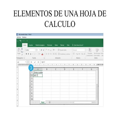 elementos de una hoja de calculo fernando
