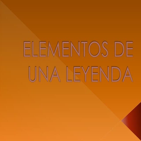 Elementos de una leyenda