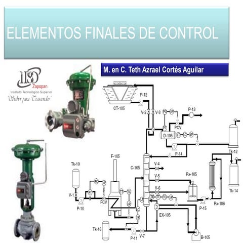 Elementos finales de control