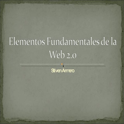 Mapa conceptual web 2.0 | DOCX