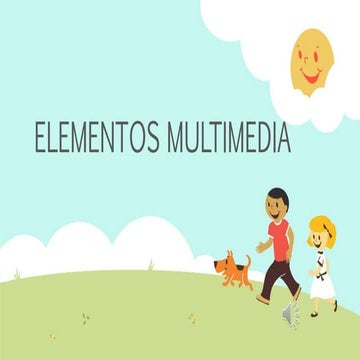 Elementos multimdia