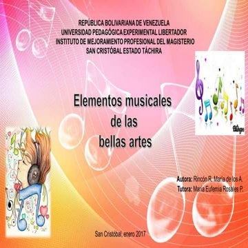 Elementos musicales
