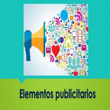 Elementos publicitarios.            pptx