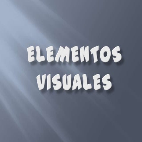 3.1: Los Elementos Visuales : ¿Cuáles son los elementos visuales ...