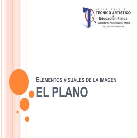 Elementos visuales de la imagen elplano