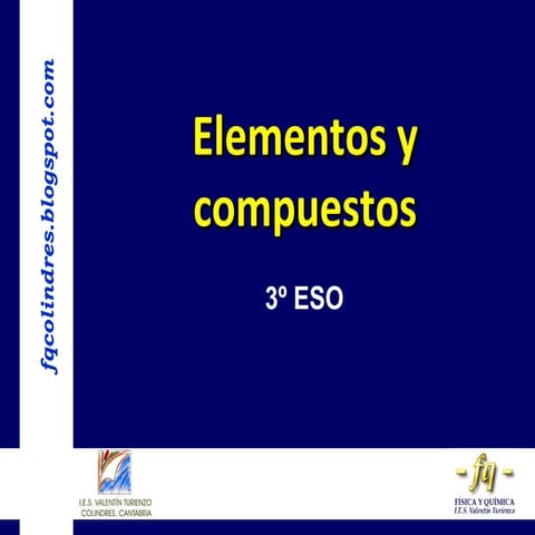 Elementos y compuestos