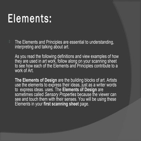 Elements