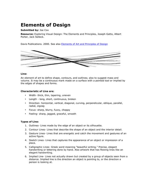 Elements