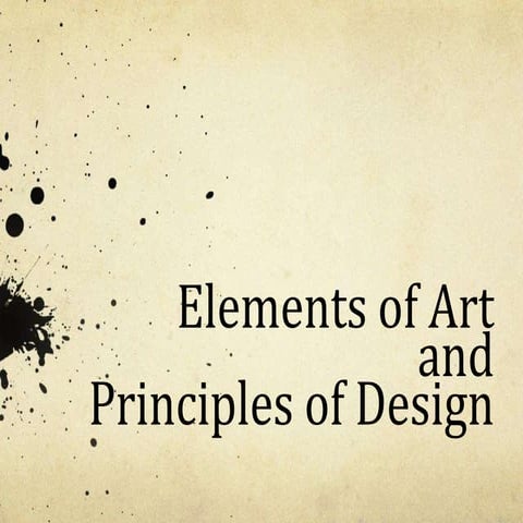 Elements principles update