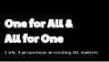 One for All & All for One: 1 site, 4 perspectives on reaching ALL students