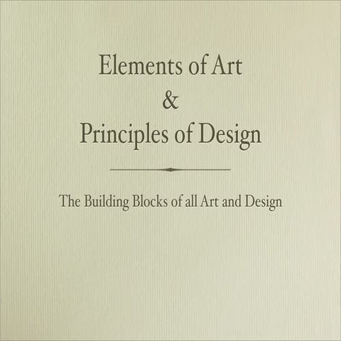 Elements and principles   pdf version