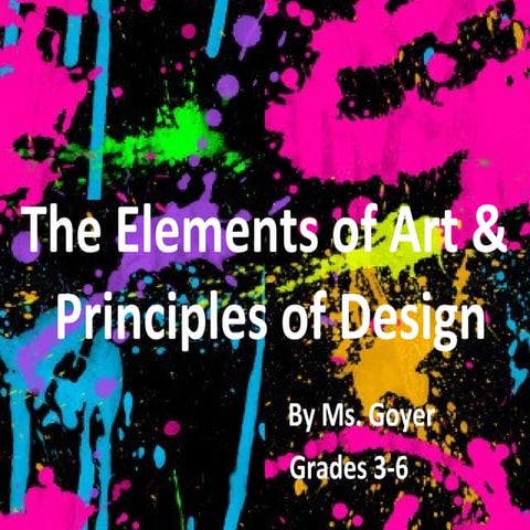 Elements and principles 2