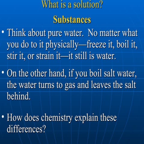 Elements Compounds And Mixtures