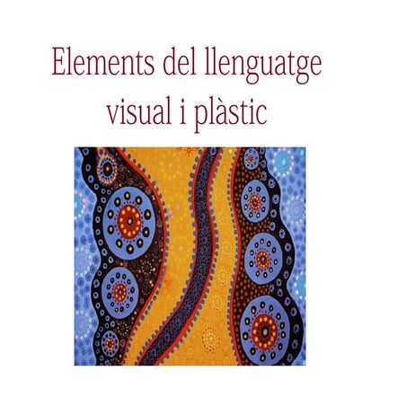Elements del llenguatge visual