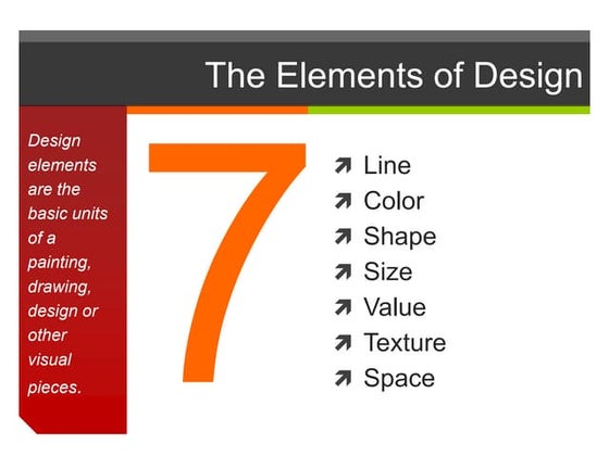 Elements of Design | PPT