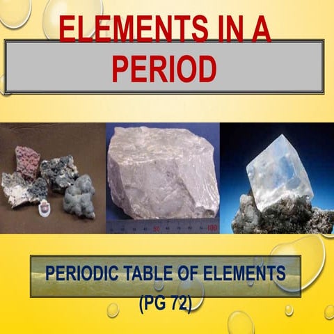 Elements in period 3 smkbbst