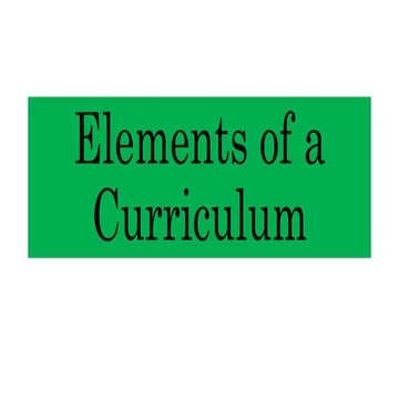 The Elements of Developing Curriculum.pptx