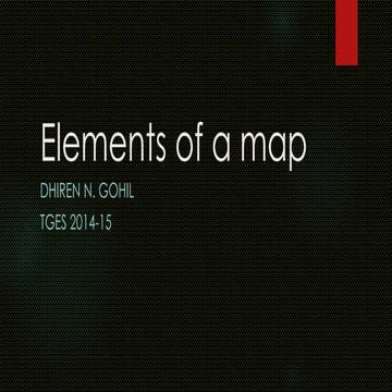 Elements of a map for 5th_djdhir