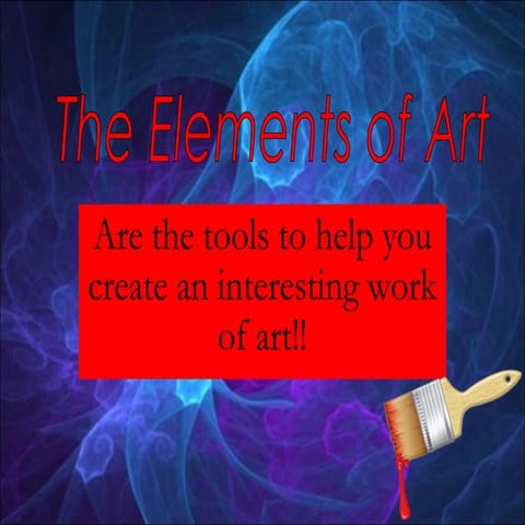 Elements of art