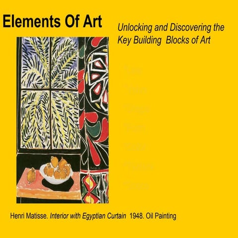 Elements of art