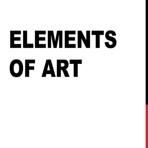 Elements of art