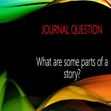 Elements of a story ppt | PPTX