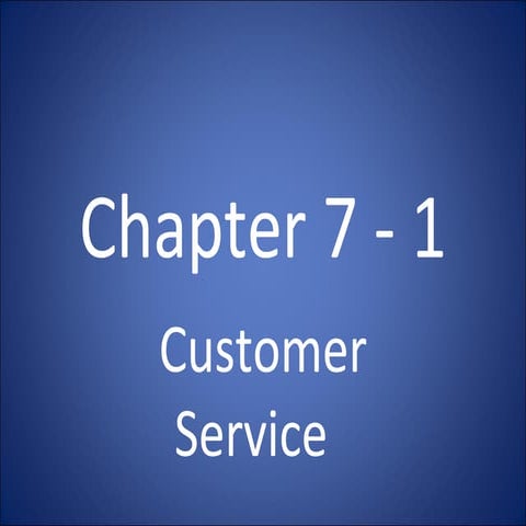 Elements of business skills  chapter 7 slides