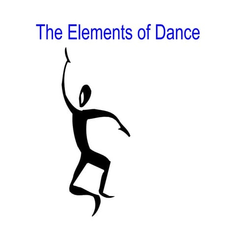 Elements of dance | PPT