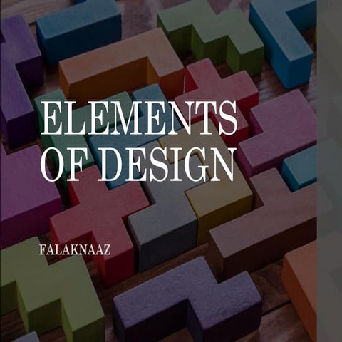Elements of design in Interior 