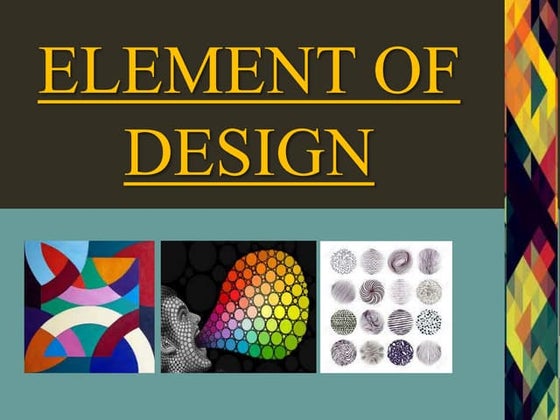 Fashion Designing - Elements and Principles of Design | PPT