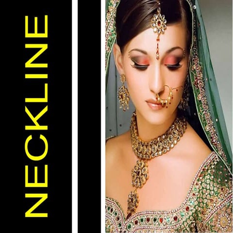 Elements of fashion neckline