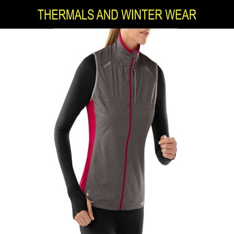 Elements of fashion winterwear and thermals
