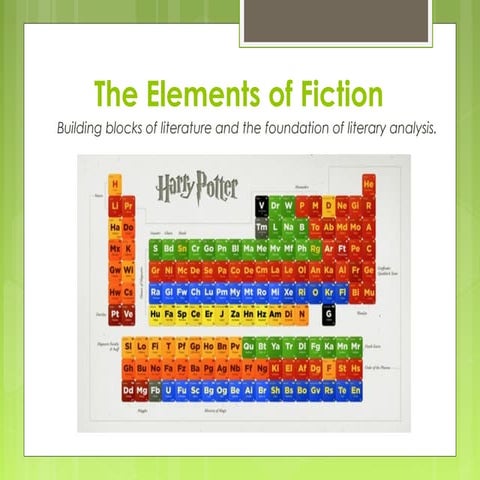 The Elements of Fiction