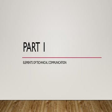 Technical writing | PPTX