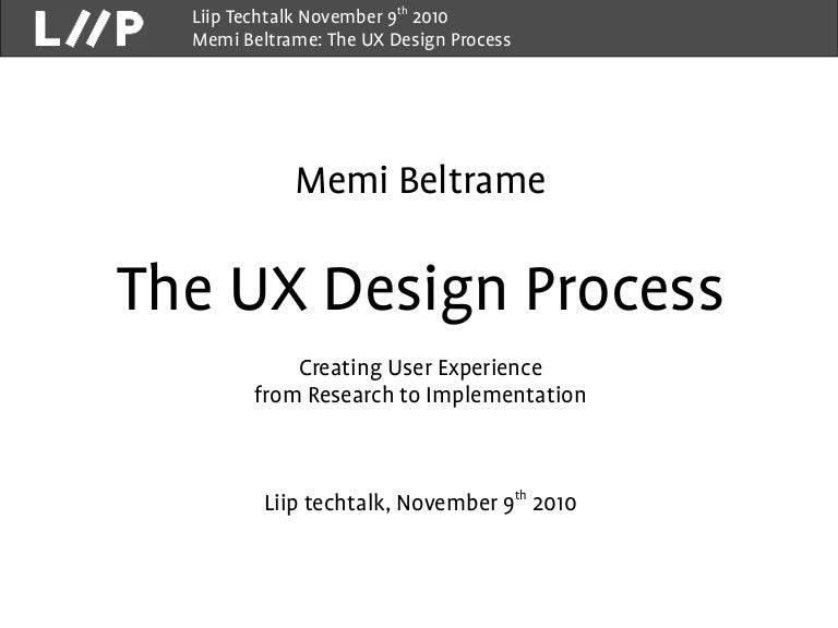 Elements Of UX Design
