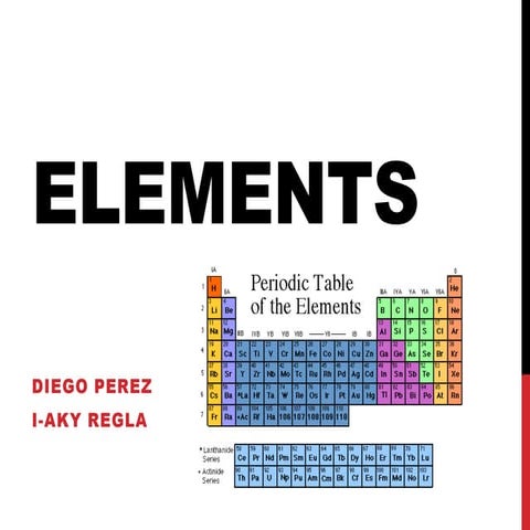 Elements pererz e iñaky
