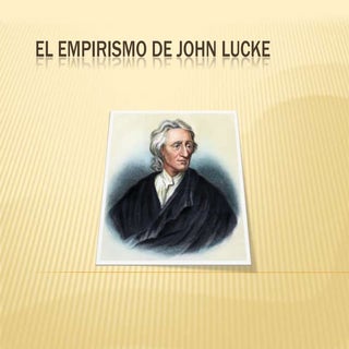 El empirismo de john lucke