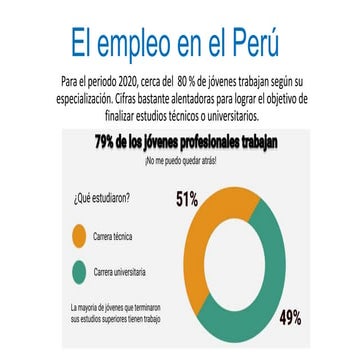 El empleo en el perú | PPTX