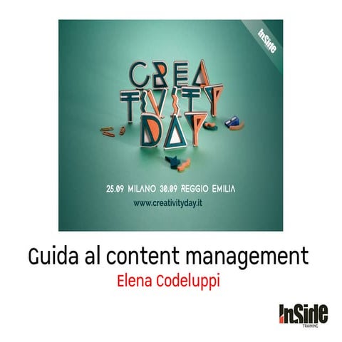 Guida al Content Management