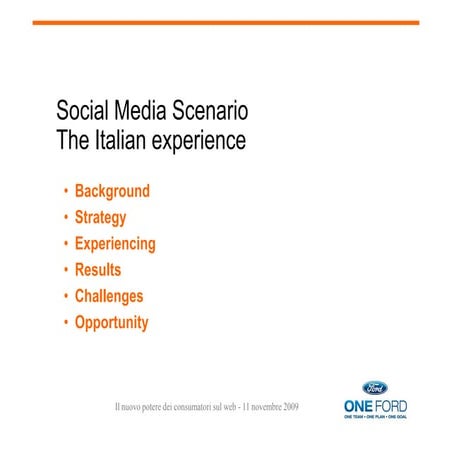 Elena Cortesi - Ford Italia