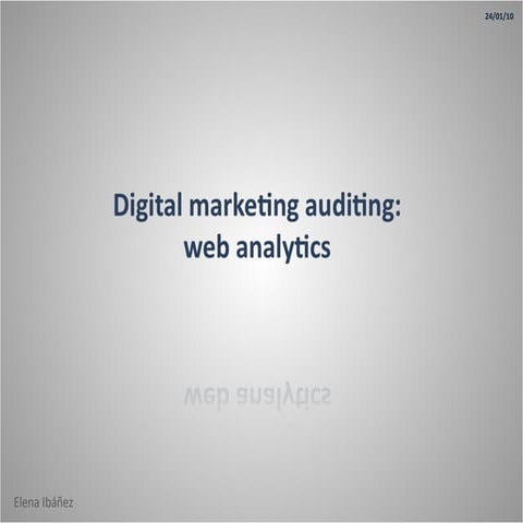 Web Analytics