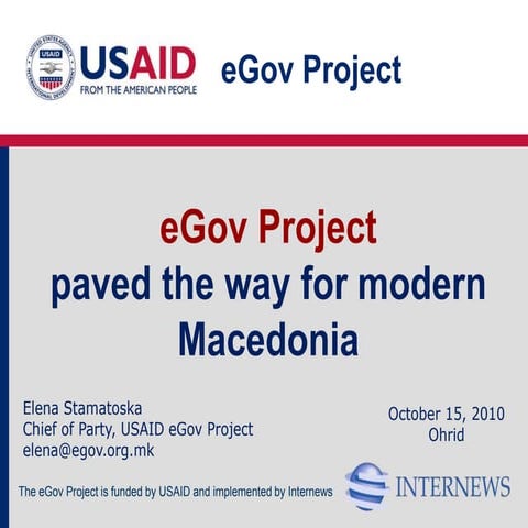 E-gov project