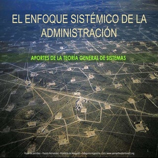 El Enfoque Sistémico de la Administ...