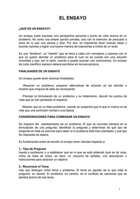 Ejemplo De Formato De Ensayo Persuasivo