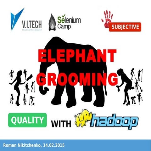 Elephant grooming: quality with Hadoop