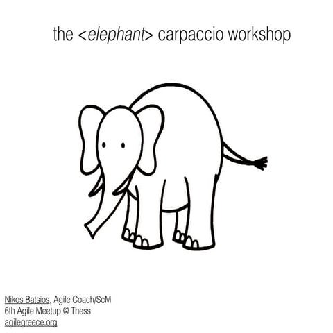 Elephant Carpaccio workshop